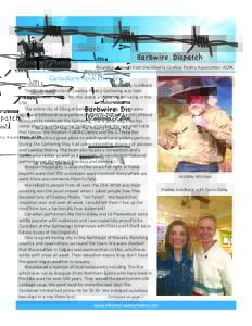 Roundup	
  of	
  News	
  from	
  the	
  Alberta	
  Cowboy	
  Poetry	
  Associa:on-­‐	
  ACPA	
    Canadians	
  Rock	
  Elko,	
  NV	
   By	
  Shelley	
  Goldbeck	
   	
  	
  	
  	
  	
  The	
  32