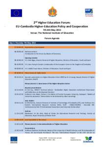 Cambodia / Government of Cambodia / Geography of Asia / Asia / ASEAN University Network / Education in Cambodia / Hang Chuon Naron / Ministry of Education /  Youth and Sport / Royal University of Phnom Penh / Royal University of Agriculture /  Cambodia / Phnom Penh
