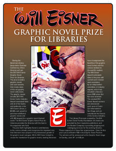 THE  GRAPHIC NOVEL PRIZE FOR LIBRARIES During the American Library