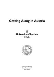Microsoft Word - Getting Along in Austria final.doc
