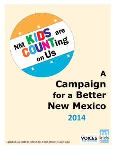 A  Campaign for a Better New Mexico 2014