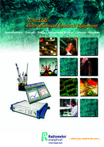 VoltaLab Electrochemical Research Equipment
