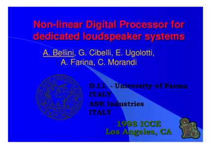1998 International Conference on Consumer Electronics