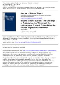 This article was downloaded by: [Arizona State University] On: 19 June 2012, At: 14:39 Publisher: Routledge Informa Ltd Registered in England and Wales Registered Number: [removed]Registered office: Mortimer House, 37-41 