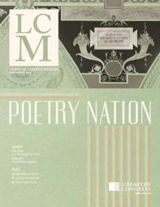 LIBRARY OF CONGRESS MAGAZINE MARCH/APRIL 2015 poetry nation INSIDE Rosa Parks