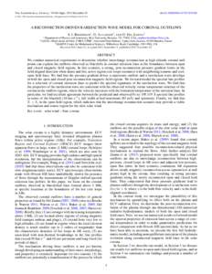 The Astrophysical Journal, 743:66 (8pp), 2011 December 10  Cdoi:637X