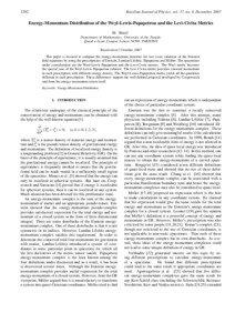 1292  Brazilian Journal of Physics, vol. 37, no. 4, December, 2007