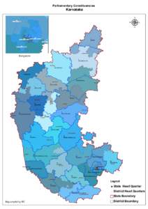 Parliamentary Constituencies  Karnataka µ 7