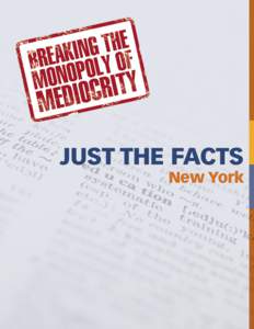 JUST THE FACTS New York The Institute for a Competitive Workforce (ICW) is a nonprofit, nonpartisan, 501(c)(3) affiliate of the U.S. Chamber of Commerce. ICW promotes the rigorous educational standards and effective job