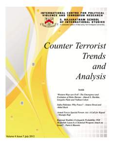 Counter Terrorist Trends and Analysis Inside ‘Western Ways are Evil’: The Emergence and