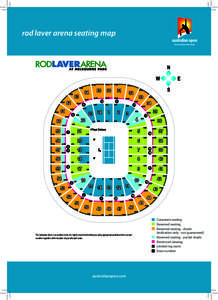 rod laver arena seating map  Door number Corporate seating Shade Restricted viewing seats