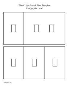 Blank Light Switch Plate Template Design your own! Energyhog.org  Blank Light Switch Plate Template