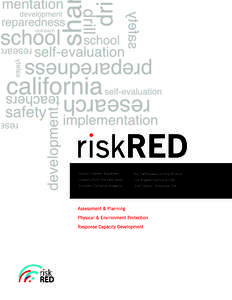Risk RED ShakeOut School Readiness Report0709