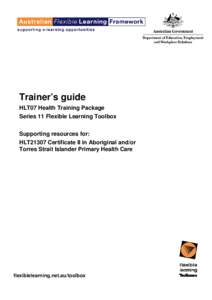 Series 11 Teacher guide and template