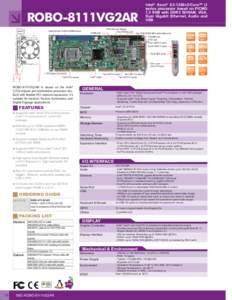 ROBO-8111VG2AR Dual 240-pin DDR3 DIMM socket