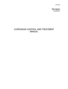 TM-584C  TM-584C REVISION C  CORROSION CONTROL AND TREATMENT
