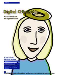 Feature  Digital Citizenship Focus Questions for Implementation