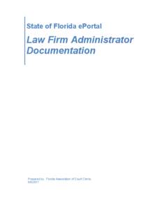 Law Firm Administrator Documentation