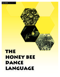 The Honey Bee Dance Language  Honey bee dancing, perhaps the most intriguing aspect of