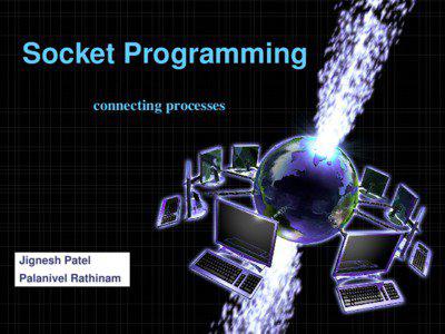 Socket Programming connecting processes