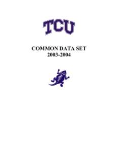 COMMON DATA SET Common Data SetCHANGES TO THE CDS FOR