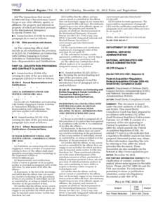 [removed]Federal Register / Vol. 77, No[removed]Monday, December 10, [removed]Rules and Regulations (iii) The transactions that exceed $3,000 with Iran’s Revolutionary Guard