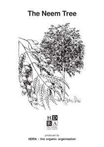 The Neem Tree  produced by HDRA - the organic organisation