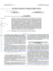 Journal of Experimental Psychology: Applied 2014, Vol. 20, No. 2, 103–111 © 2014 American Psychological Association 1076-898X/14/$12.00 DOI: xap0000013