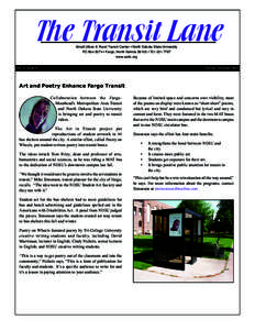 The Transit Lane - Spring/SummerVol. 3, Issue 1)