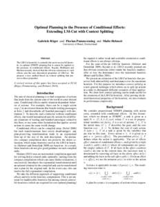 Optimal Planning in the Presence of Conditional Effects: Extending LM-Cut with Context Splitting