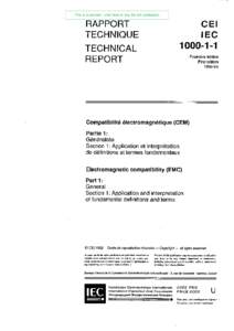 This is a preview - click here to buy the full publication  RAPPORT TECHNIQUE  CEI