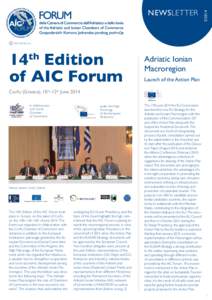 NEWSLETTER C 2014 AIC Forum