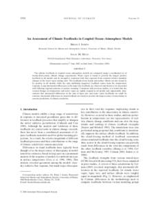 3354  JOURNAL OF CLIMATE VOLUME 19
