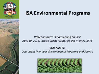 Environmental Programs and Services
