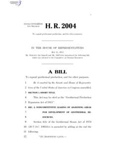 I  113TH CONGRESS 1ST SESSION  H. R. 2004