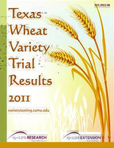Texas Wheat Variety Trial Results 2011