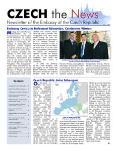 CZECH the News Newsletter of the Embassy of the Czech Republic Vol. 1, 2008  M