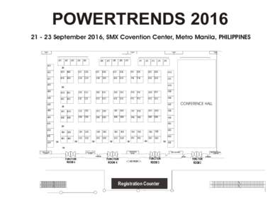POWERTRENDSSeptember 2016, SMX Covention Center, Metro Manila, PHILIPPINES PARTITION PANEL STORAGE  PARTITION PANEL