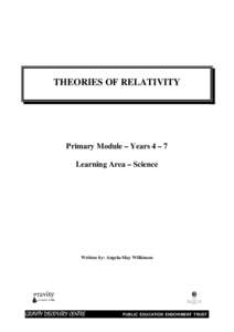 Microsoft Word - Theories of Relativity Draft 4.doc