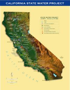 CALIFORNIA STATE WATER PROJECT  E Shasta Dam and Lake Keswick