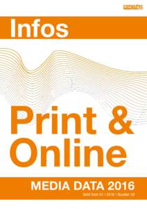 Infos  Print & Online MEDIA DATA 2016