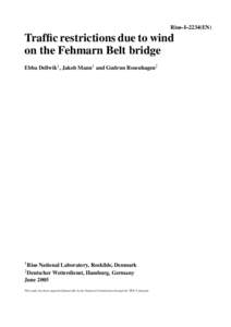 Toll bridges / Bridge-tunnels / Fehmarn Belt Fixed Link / Great Belt Fixed Link / Fehmarn Sound Bridge / Viaducts / Øresund Bridge / Controlled-access highway / Great Belt / Bridges / Transport / Europe