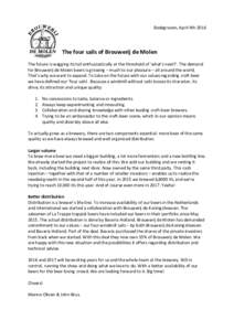 Microsoft Word - 4 april De vier wieken van Brouwerij de Molen - EN.doc