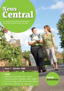 News  Central The magazine from Central Bedfordshire Council for everyone living in our area