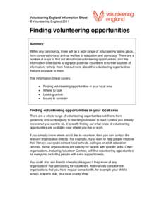 Microsoft Word - information_sheet_finding_volunteering_opportunities_2011.doc