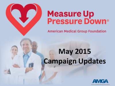May 2015 Campaign Updates Release of new campaign materials for NHBPEM