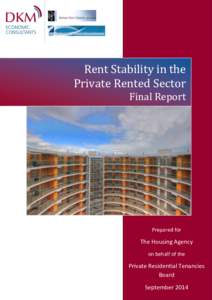 Rent Stability in the Private Rented Sector Final Report Prepared for