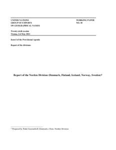 Microsoft Word - WP10_Report of the Norden Division 2011 _2_.doc