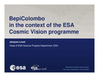 Microsoft PowerPoint - BepiColombo_science programme_Louet