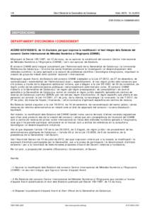 1/8  Diari Oficial de la Generalitat de Catalunya Núm2015 CVE-DOGC-A